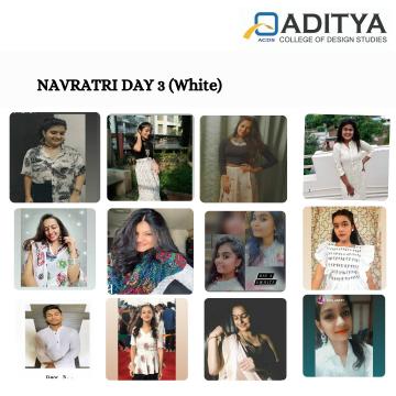 ACDS - FASHION DESIGN DEPARTMENT Celebrating Digital Navratri - DAY 3
