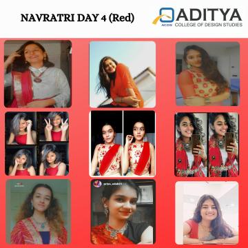 ACDS - FASHION DESIGN DEPARTMENT Celebrating Digital Navratri - DAY 4