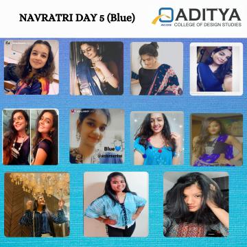 ACDS - FASHION DESIGN DEPARTMENT Celebrating Digital Navratri - DAY 5