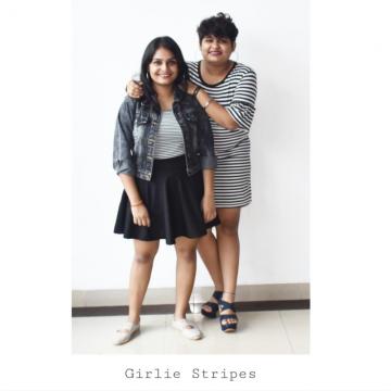 Girlie Stripes Fashion Styling