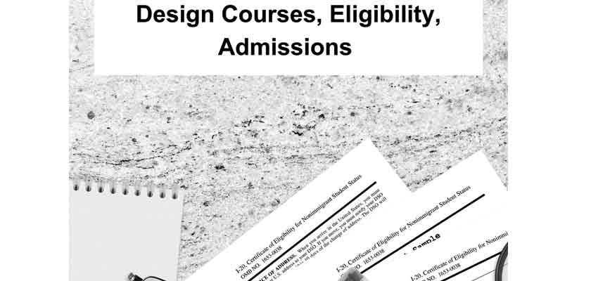 Design Courses, Eligibility, Admissions